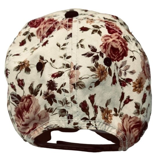 Floral Baseball Hat Cap Snap Back Miami Light Fashion Adjustable Wide Brim - Picture 3 of 7